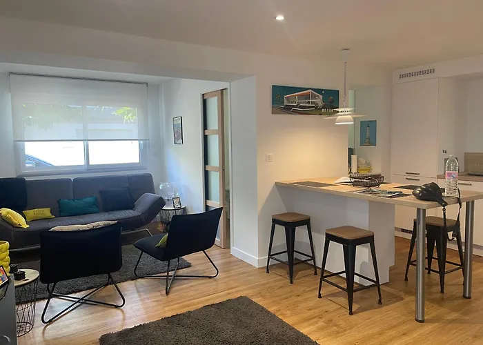 L\'Auguste - Appartement Terrasse, 450M De La Plage